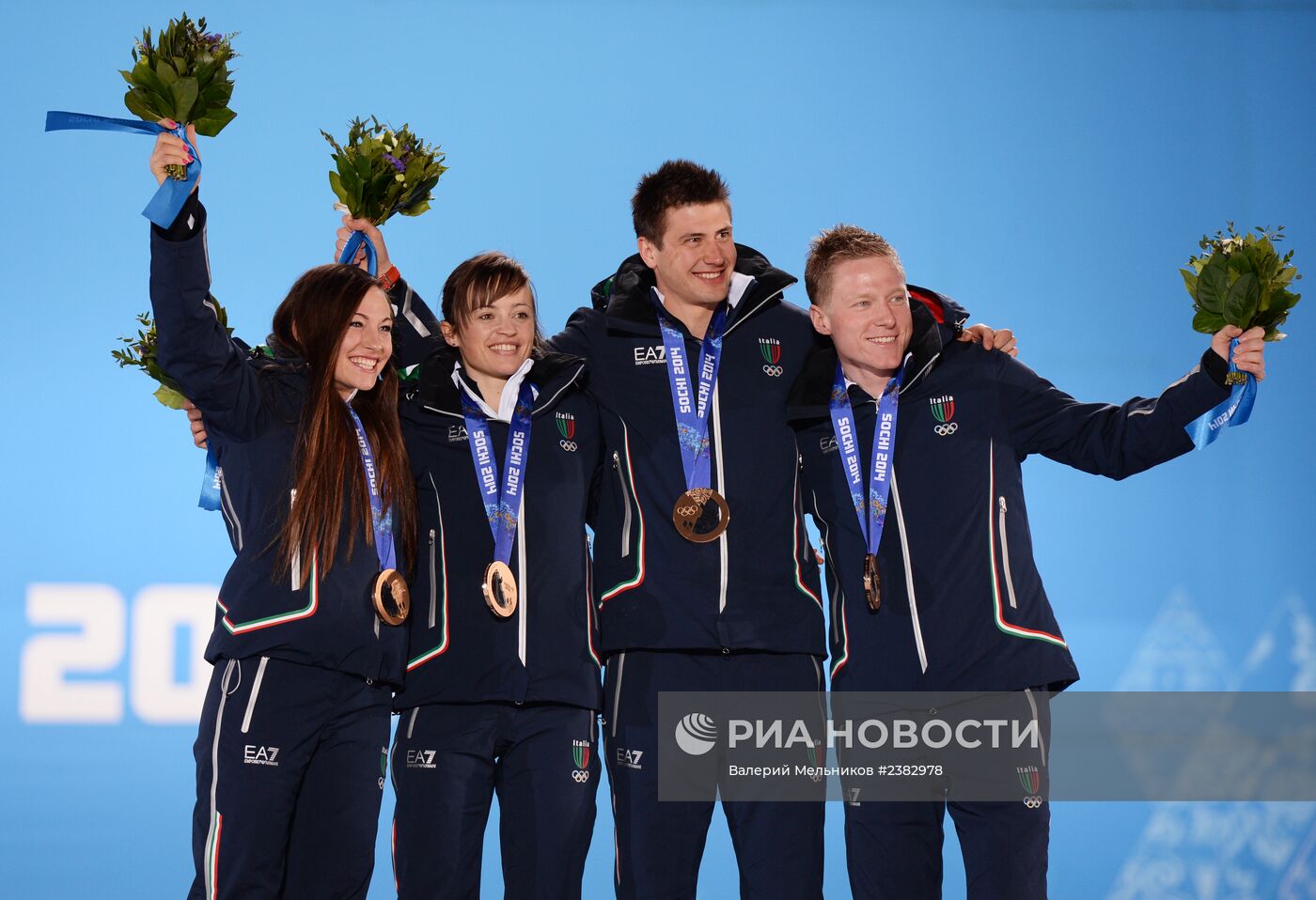 Олимпиада 2014. Церемония награждения. Тринадцатый день