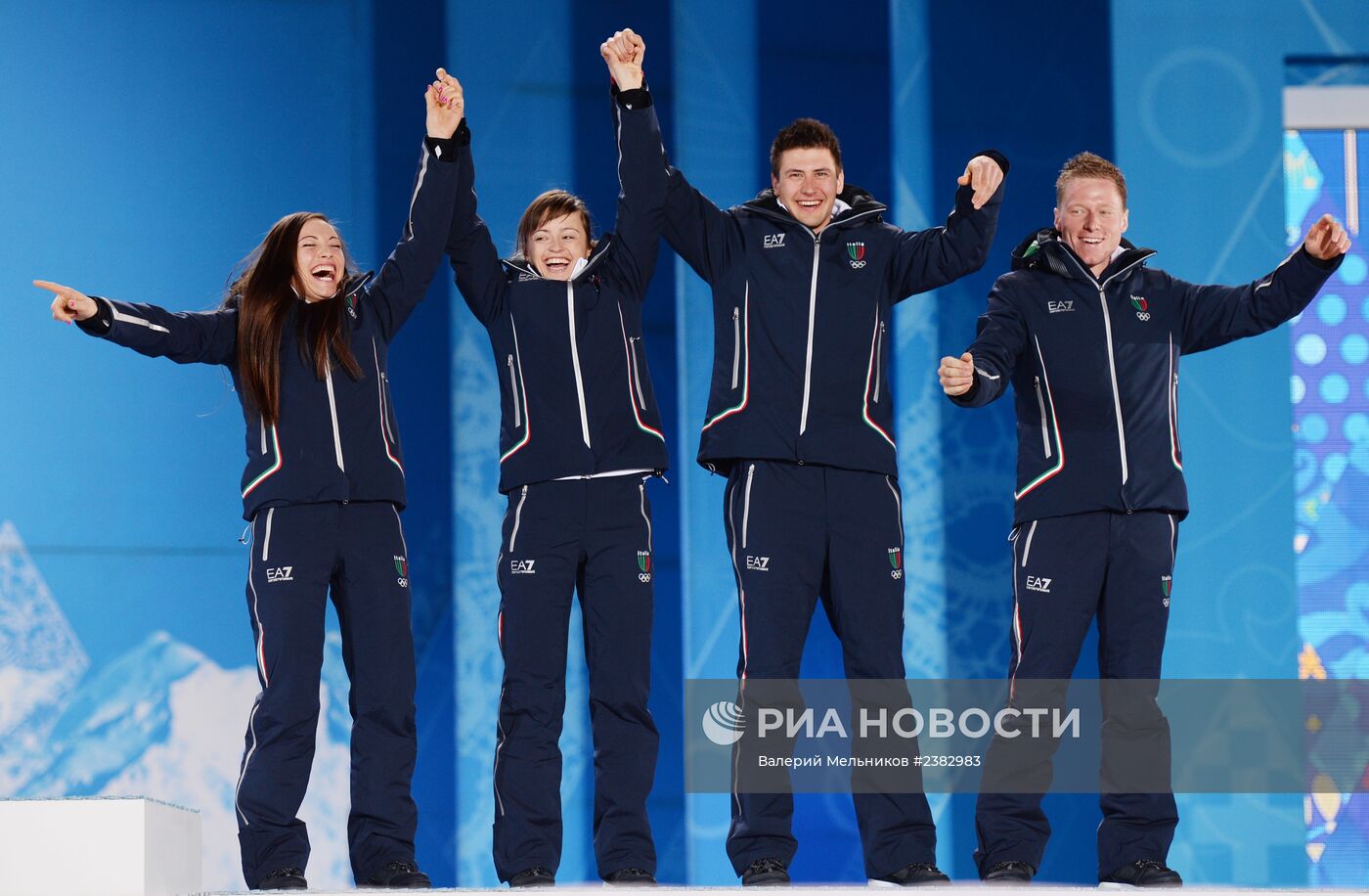 Олимпиада 2014. Церемония награждения. Тринадцатый день