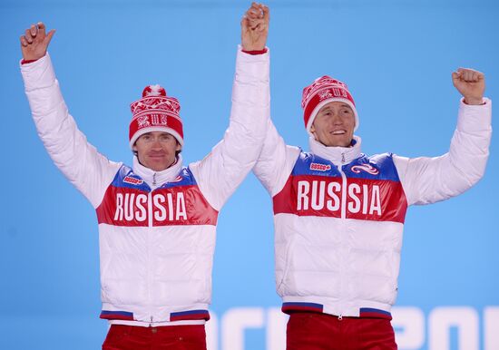 Олимпиада 2014. Церемония награждения. Тринадцатый день