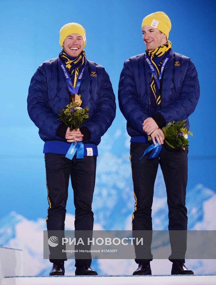 Олимпиада 2014. Церемония награждения. Тринадцатый день