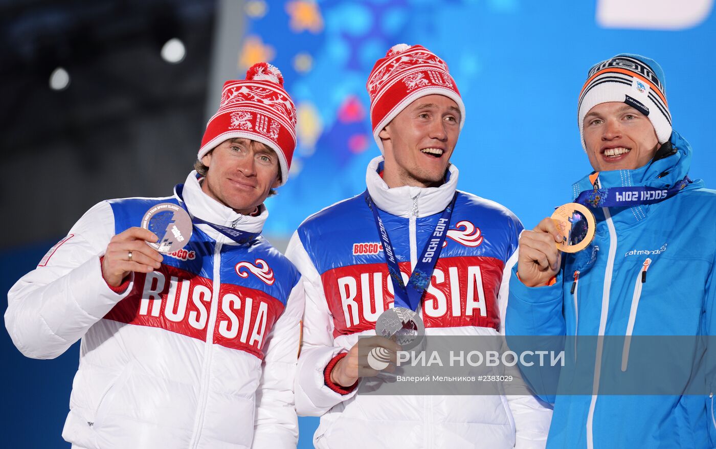 Олимпиада 2014. Церемония награждения. Тринадцатый день