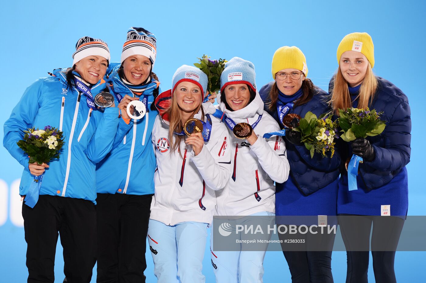 Олимпиада 2014. Церемония награждения. Тринадцатый день