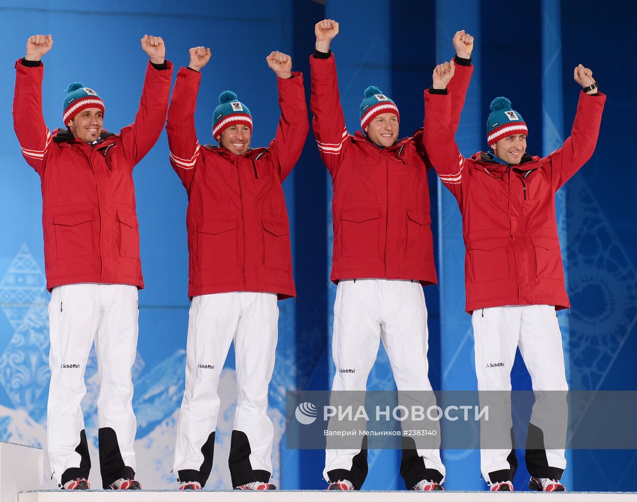 Олимпиада 2014. Церемония награждения. Тринадцатый день