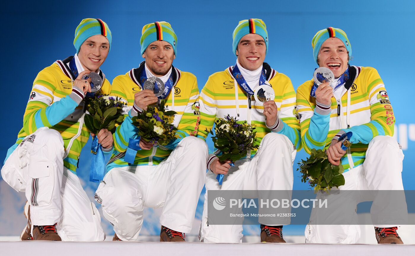 Олимпиада 2014. Церемония награждения. Тринадцатый день