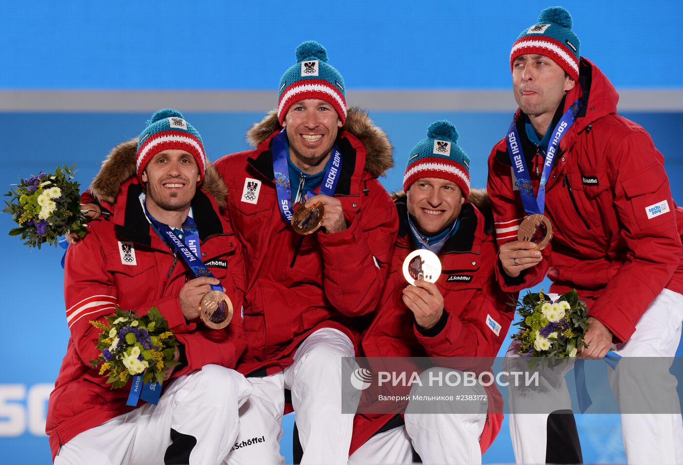 Олимпиада 2014. Церемония награждения. Тринадцатый день