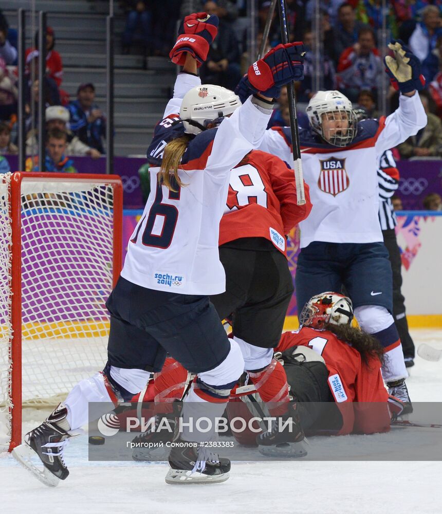 Олимпиада 2014. Хоккей. Женщины. Финальный матч