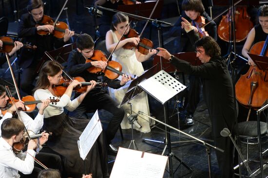 Гала-концерт закрытие VII Зимнего международного фестиваля искусств в Сочи