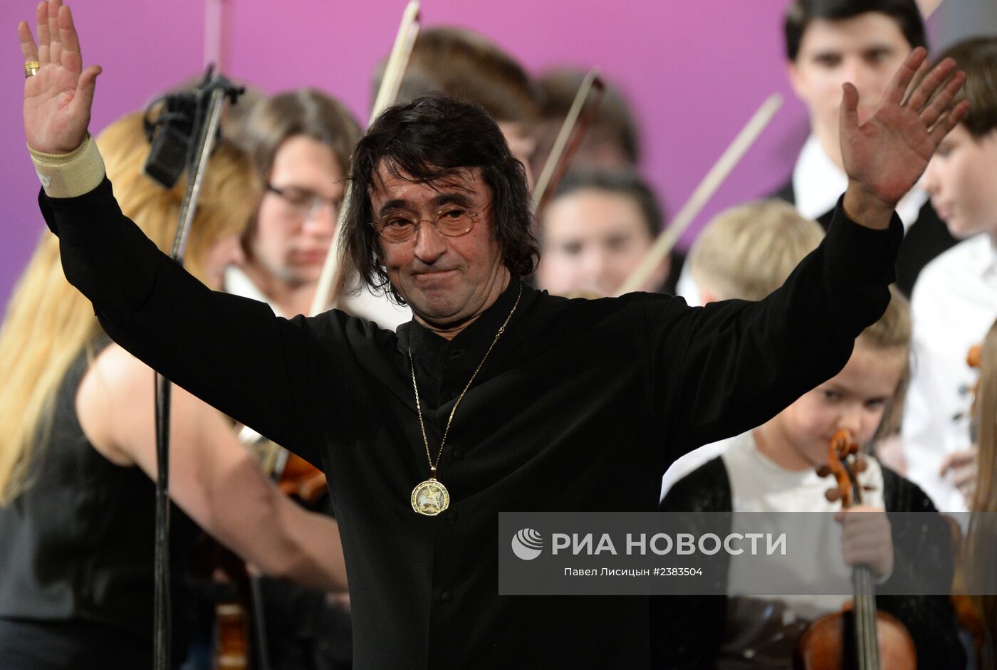 Гала-концерт закрытие VII Зимнего международного фестиваля искусств в Сочи