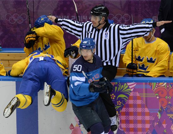 Олимпиада 2014. Хоккей. Мужчины. Швеция - Финляндия