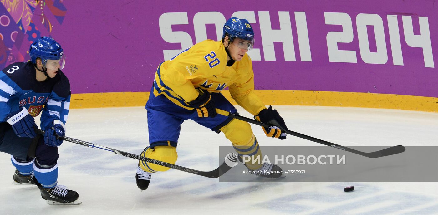 Олимпиада 2014. Хоккей. Мужчины. Швеция - Финляндия