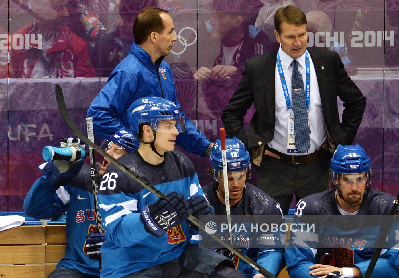 Олимпиада 2014. Хоккей. Мужчины. Швеция - Финляндия
