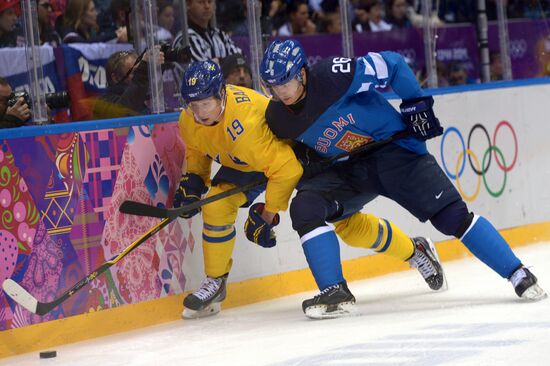 Олимпиада 2014. Хоккей. Мужчины. Швеция - Финляндия