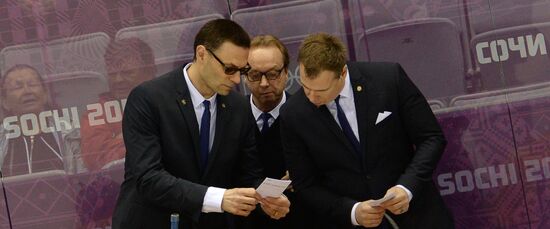 Олимпиада 2014. Хоккей. Мужчины. Швеция - Финляндия