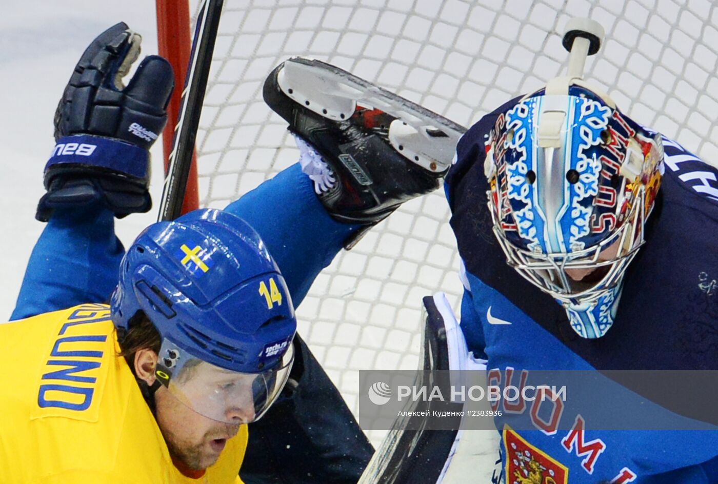 Олимпиада 2014. Хоккей. Мужчины. Швеция - Финляндия
