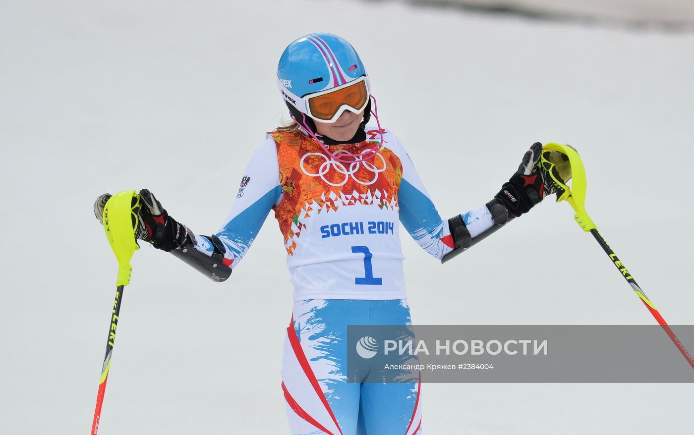 Олимпиада 2014. Горнолыжный спорт. Женщины. Слалом