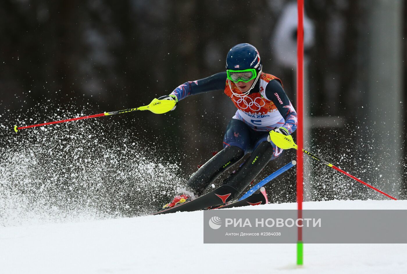 Олимпиада 2014. Горнолыжный спорт. Женщины. Слалом