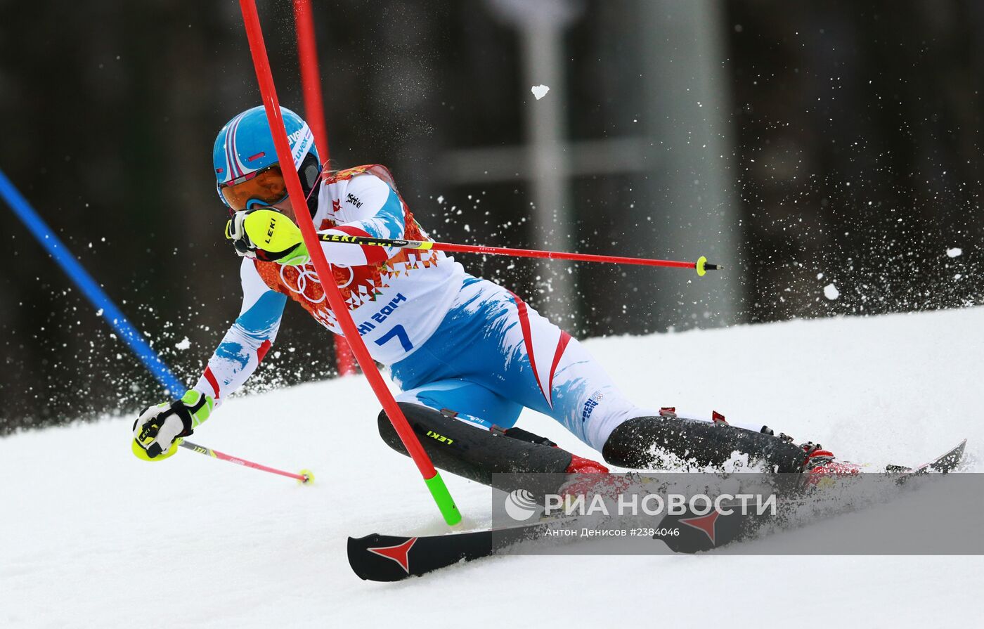 Олимпиада 2014. Горнолыжный спорт. Женщины. Слалом