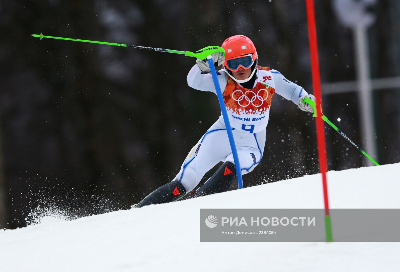 Олимпиада 2014. Горнолыжный спорт. Женщины. Слалом