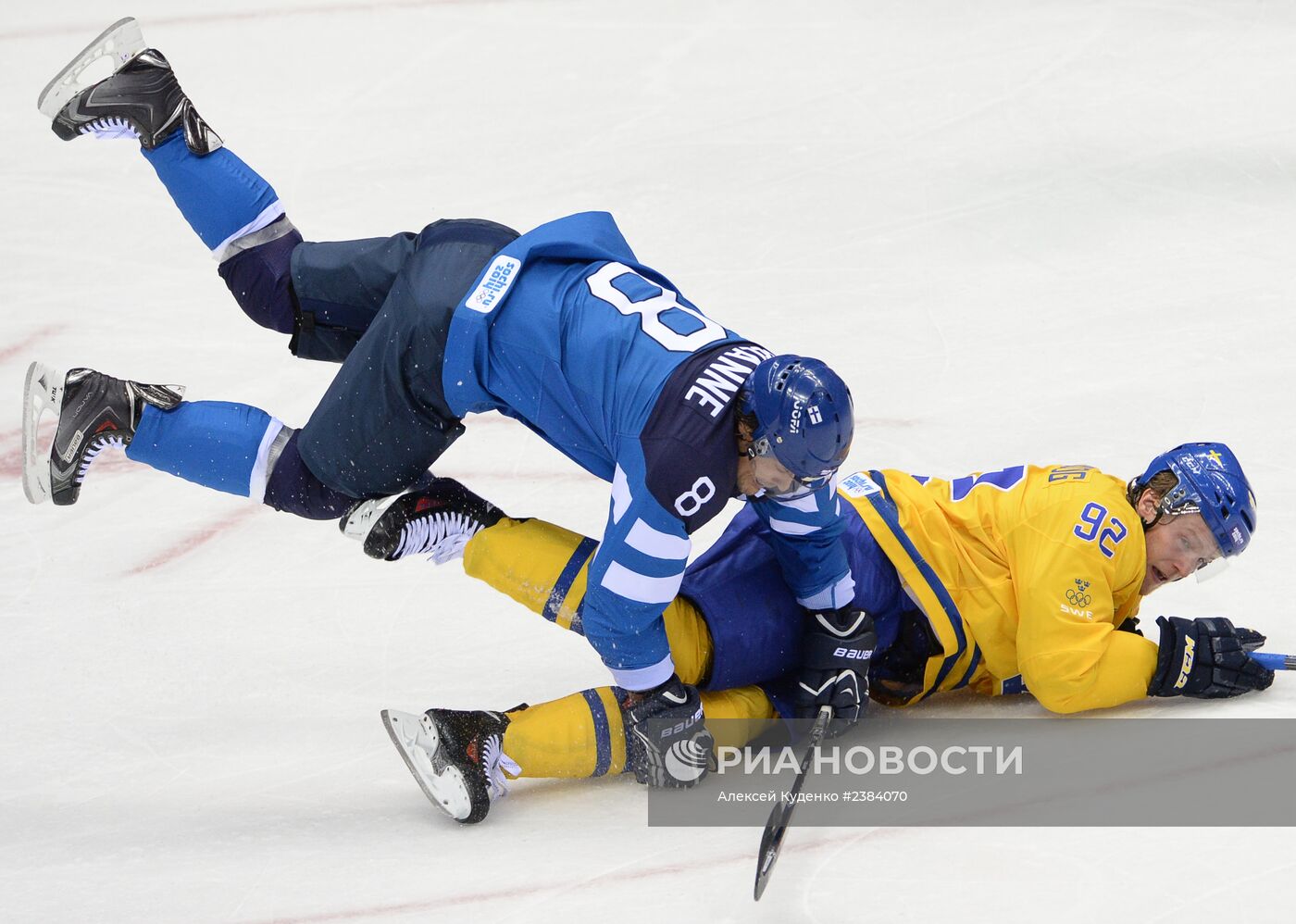 Олимпиада 2014. Хоккей. Мужчины. Швеция - Финляндия