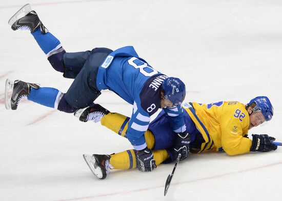 Олимпиада 2014. Хоккей. Мужчины. Швеция - Финляндия