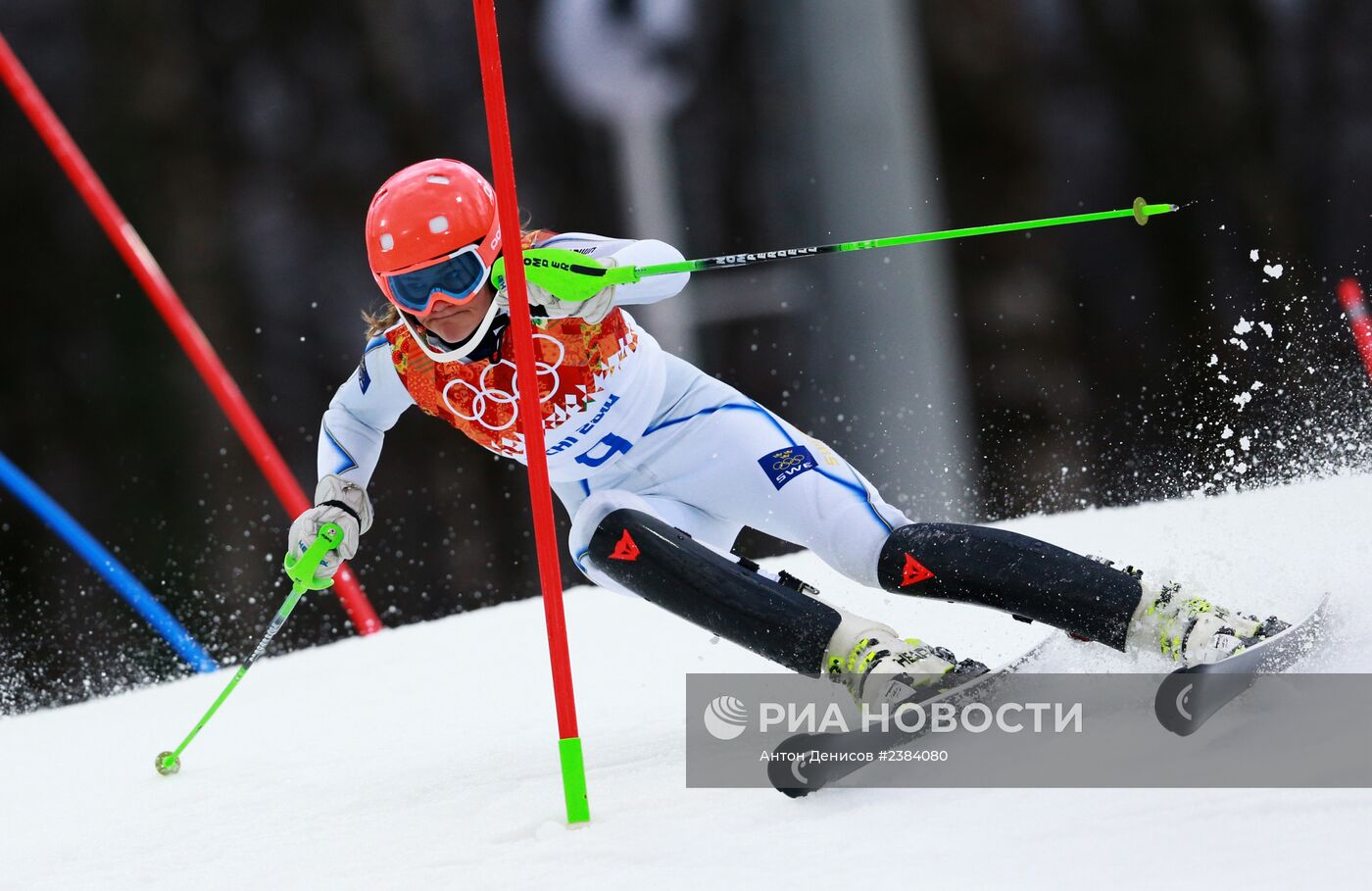 Олимпиада 2014. Горнолыжный спорт. Женщины. Слалом