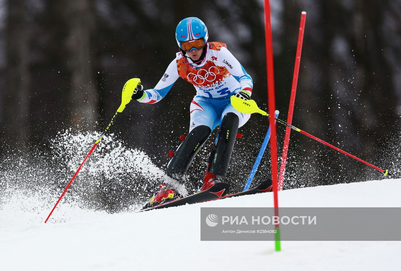 Олимпиада 2014. Горнолыжный спорт. Женщины. Слалом