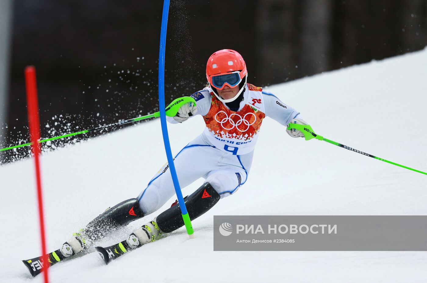 Олимпиада 2014. Горнолыжный спорт. Женщины. Слалом