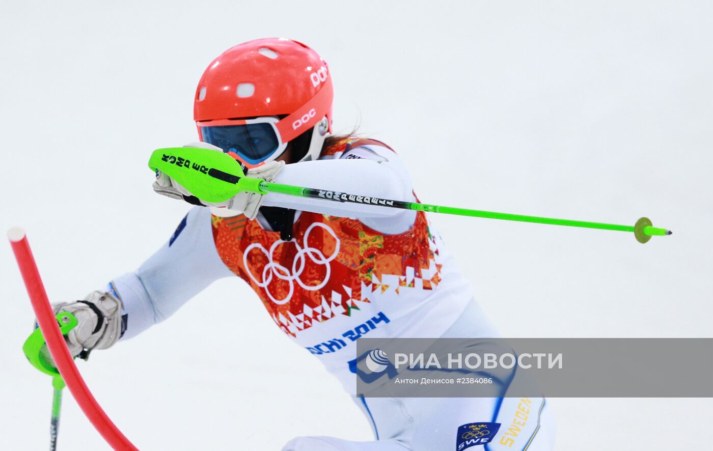 Олимпиада 2014. Горнолыжный спорт. Женщины. Слалом