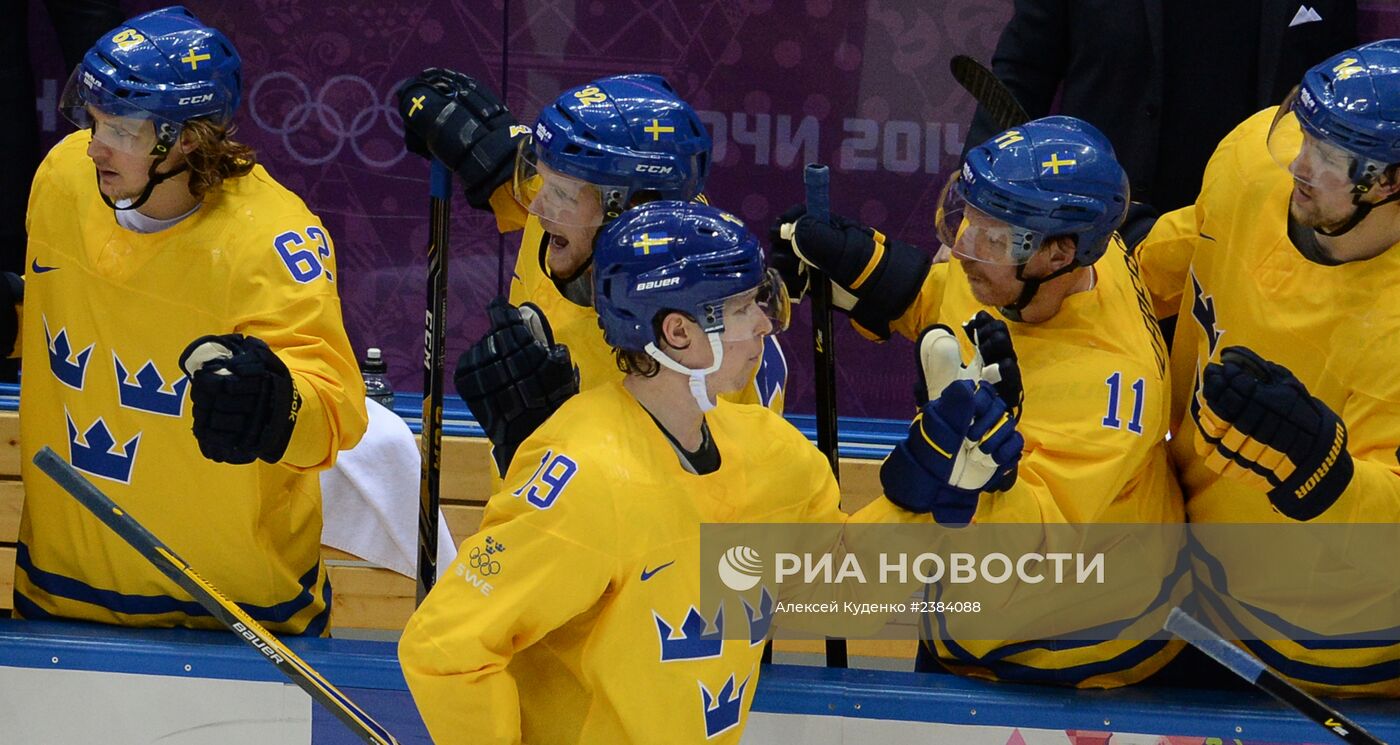 Олимпиада 2014. Хоккей. Мужчины. Швеция - Финляндия