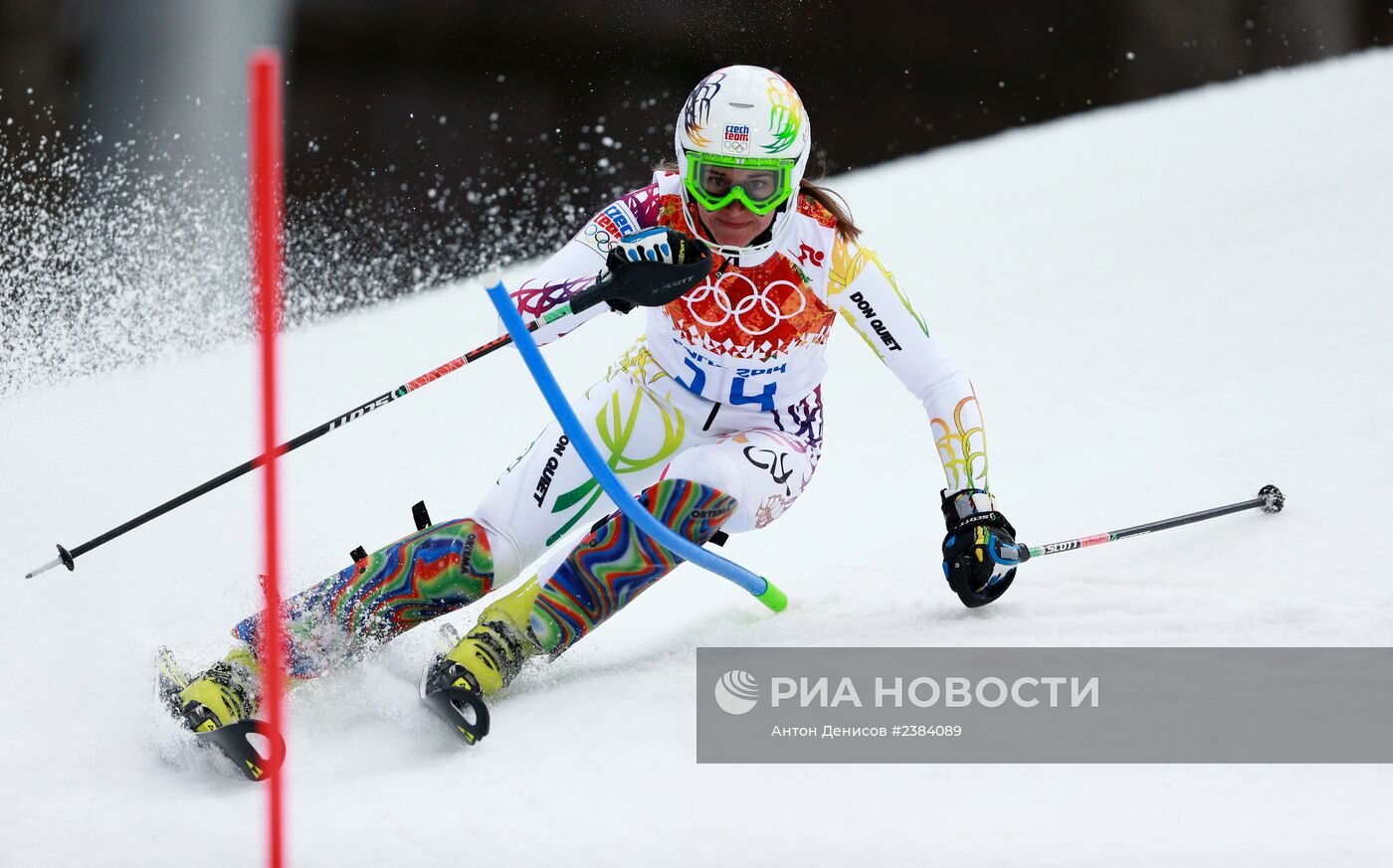 Олимпиада 2014. Горнолыжный спорт. Женщины. Слалом