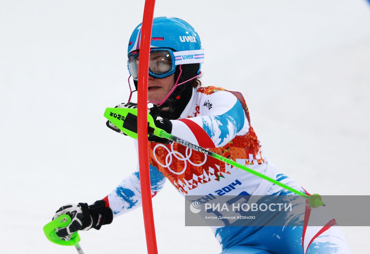 Олимпиада 2014. Горнолыжный спорт. Женщины. Слалом