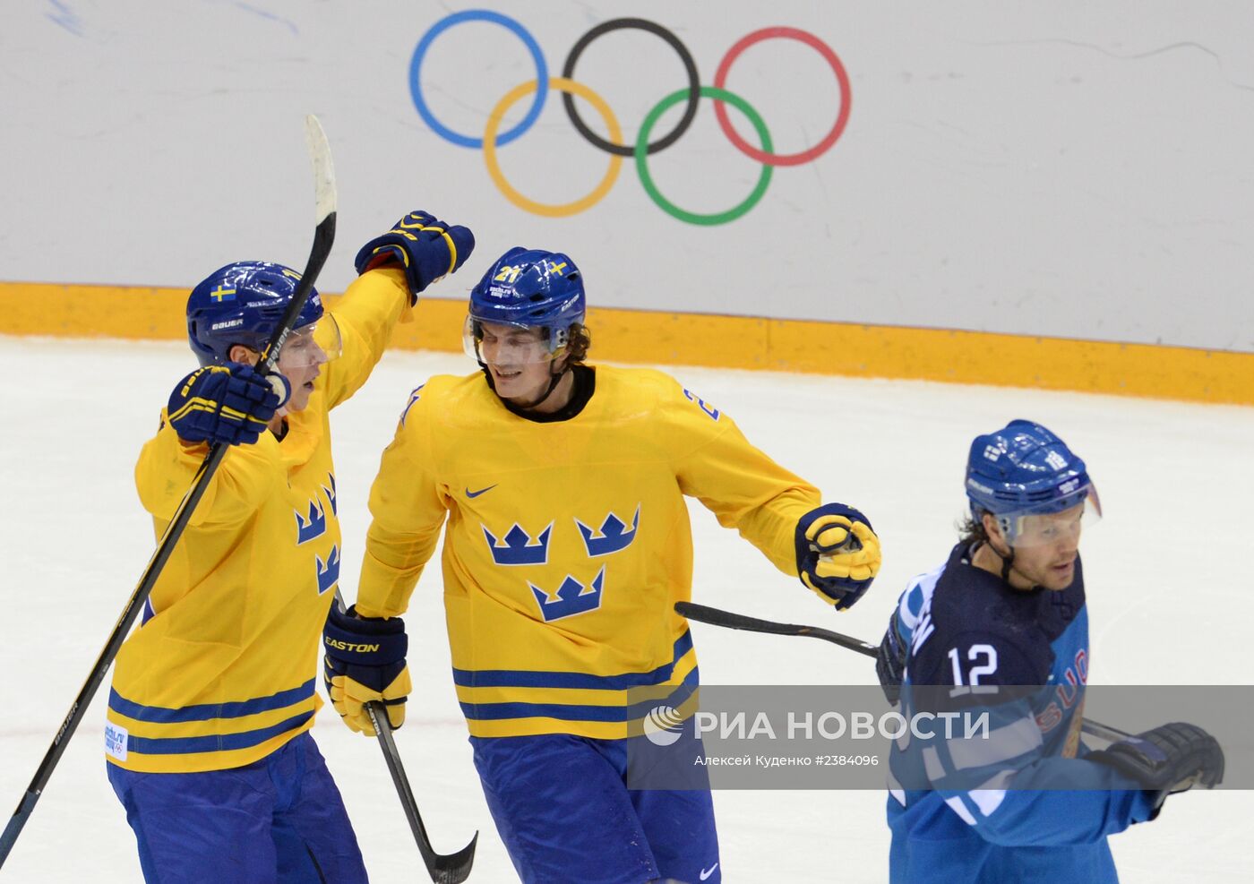 Олимпиада 2014. Хоккей. Мужчины. Швеция - Финляндия