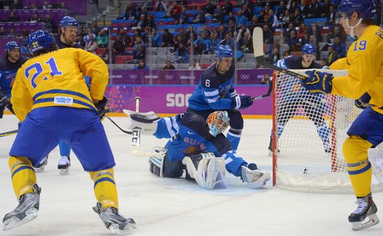 Олимпиада 2014. Хоккей. Мужчины. Швеция - Финляндия
