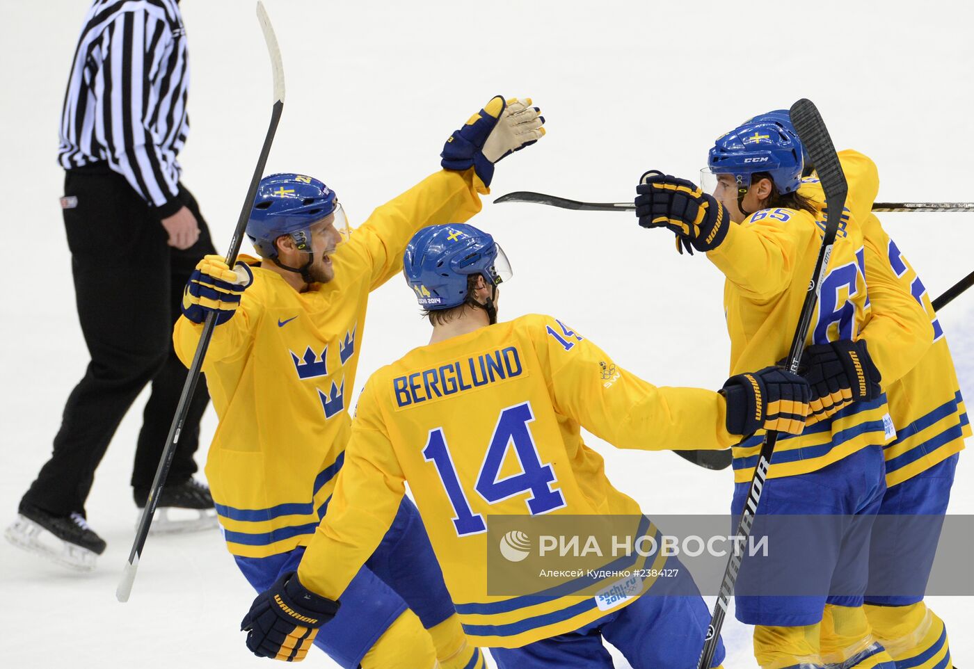 Олимпиада 2014. Хоккей. Мужчины. Швеция - Финляндия