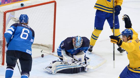 Олимпиада 2014. Хоккей. Мужчины. Швеция - Финляндия
