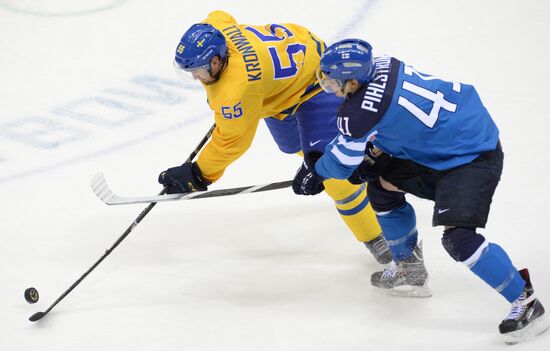 Олимпиада 2014. Хоккей. Мужчины. Швеция - Финляндия