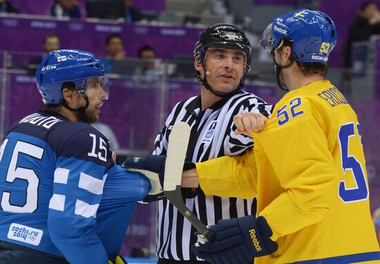 Олимпиада 2014. Хоккей. Мужчины. Швеция - Финляндия