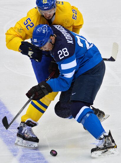Олимпиада 2014. Хоккей. Мужчины. Швеция - Финляндия