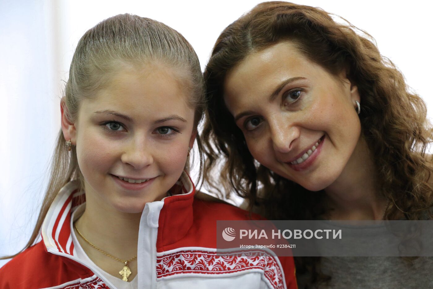 Пресс-конференция российских чемпионок по фигурному катанию на Олимпиаде 2014