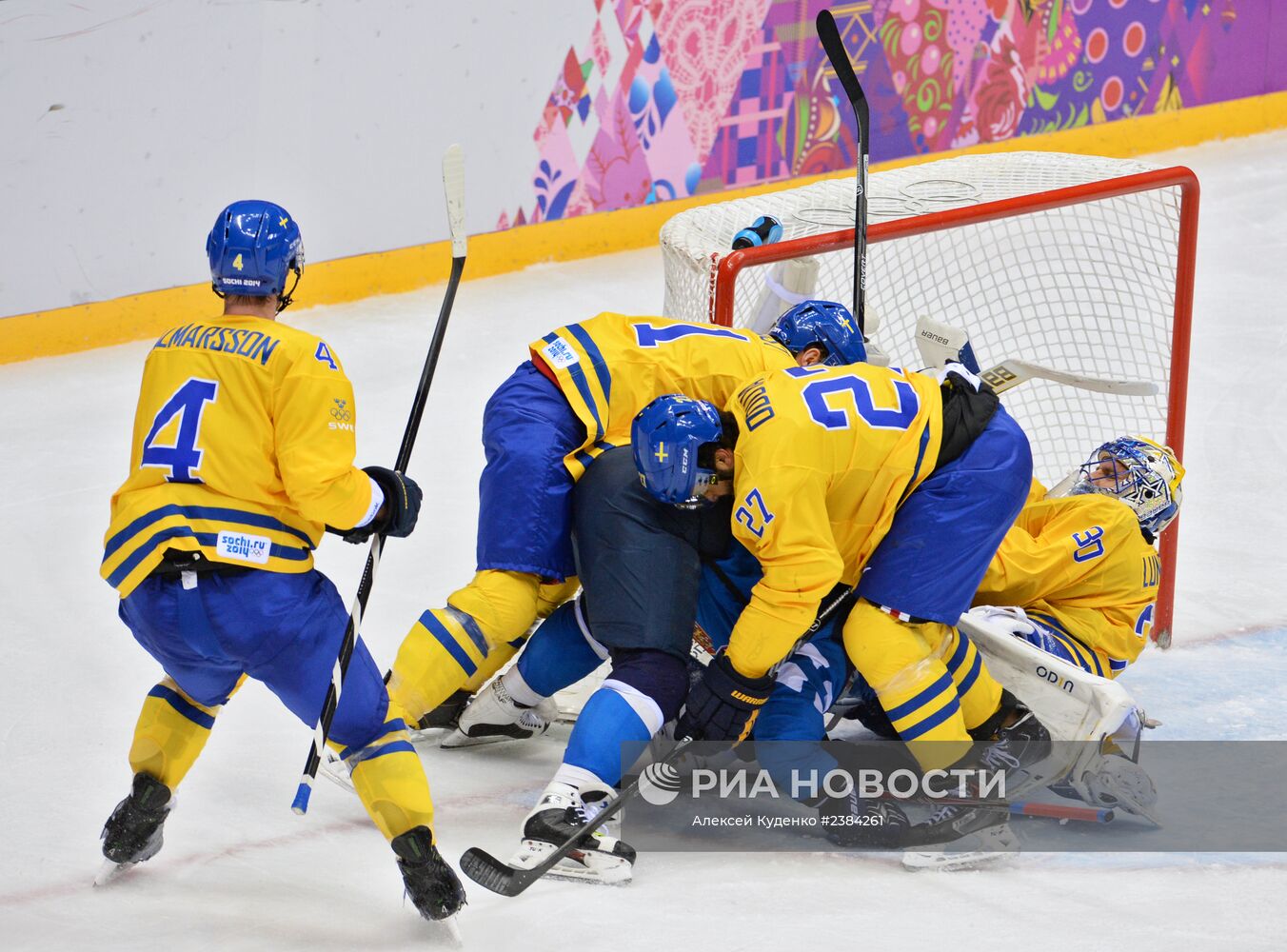 Олимпиада 2014. Хоккей. Мужчины. Швеция - Финляндия