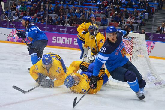 Олимпиада 2014. Хоккей. Мужчины. Швеция - Финляндия