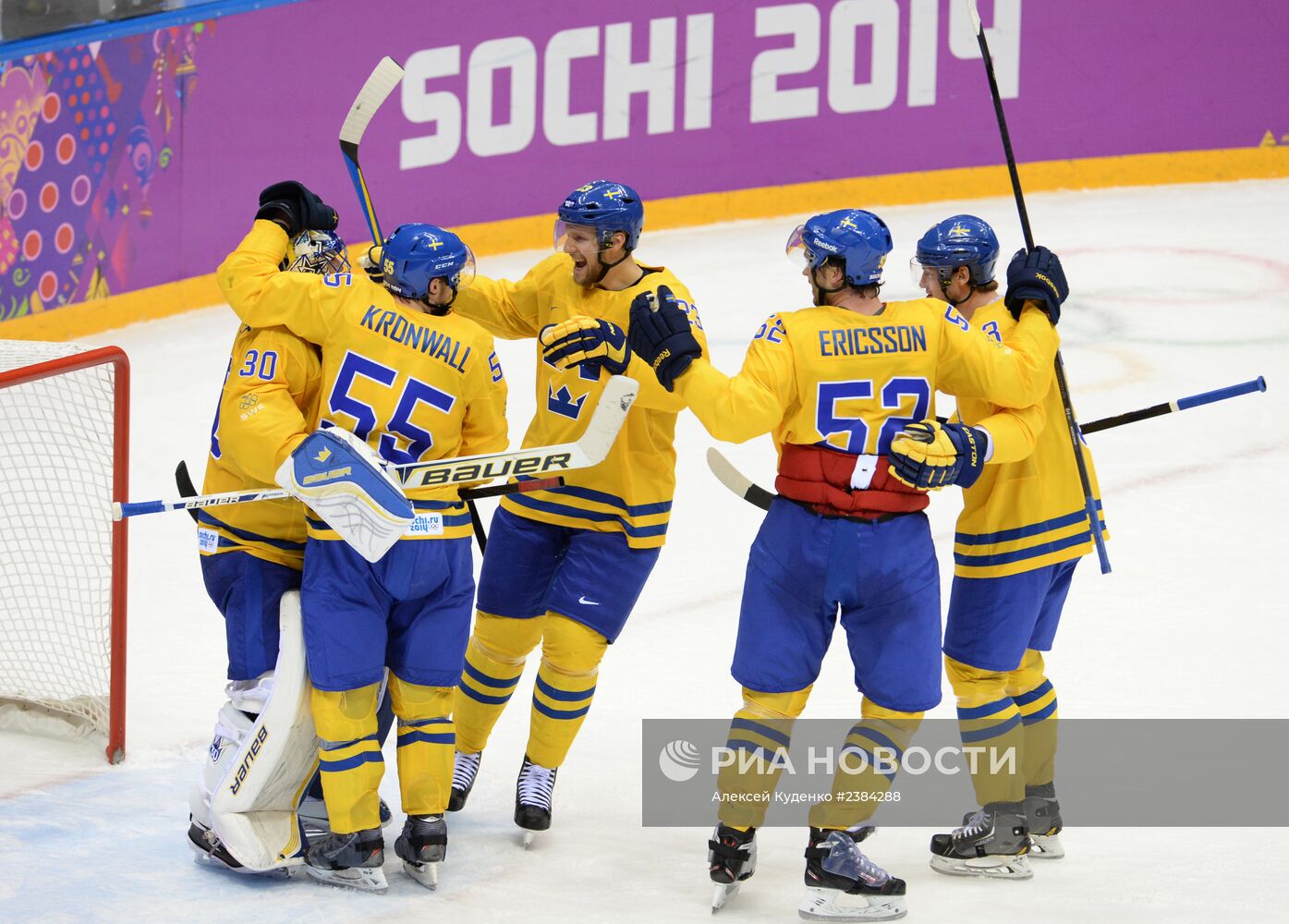 Олимпиада 2014. Хоккей. Мужчины. Швеция - Финляндия