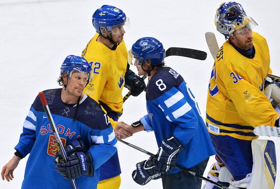 Олимпиада 2014. Хоккей. Мужчины. Швеция - Финляндия
