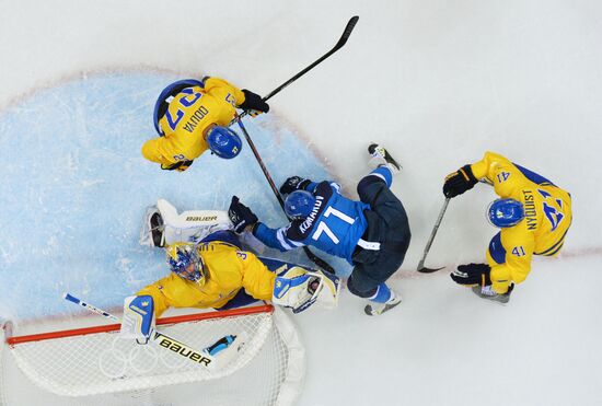 Олимпиада 2014. Хоккей. Мужчины. Швеция - Финляндия