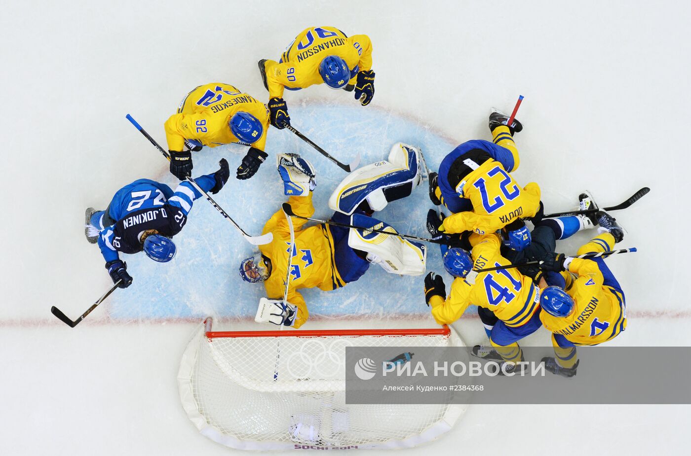 Олимпиада 2014. Хоккей. Мужчины. Швеция - Финляндия