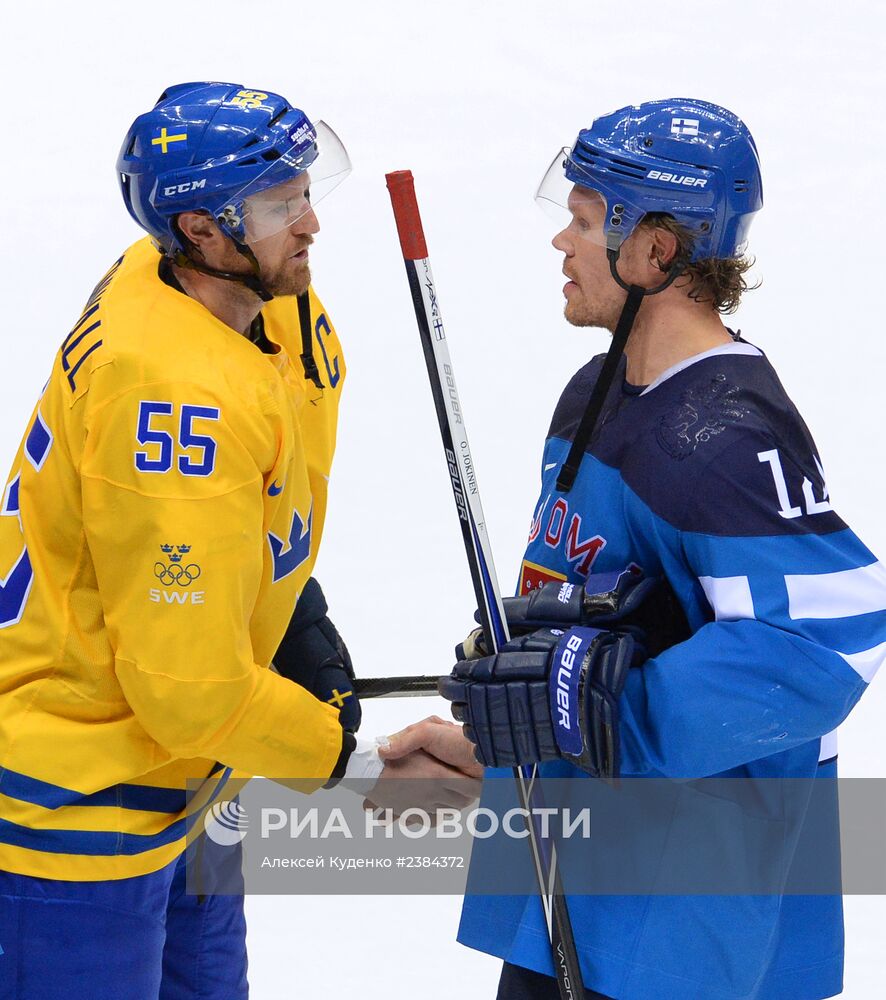 Олимпиада 2014. Хоккей. Мужчины. Швеция - Финляндия