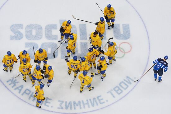 Олимпиада 2014. Хоккей. Мужчины. Швеция - Финляндия