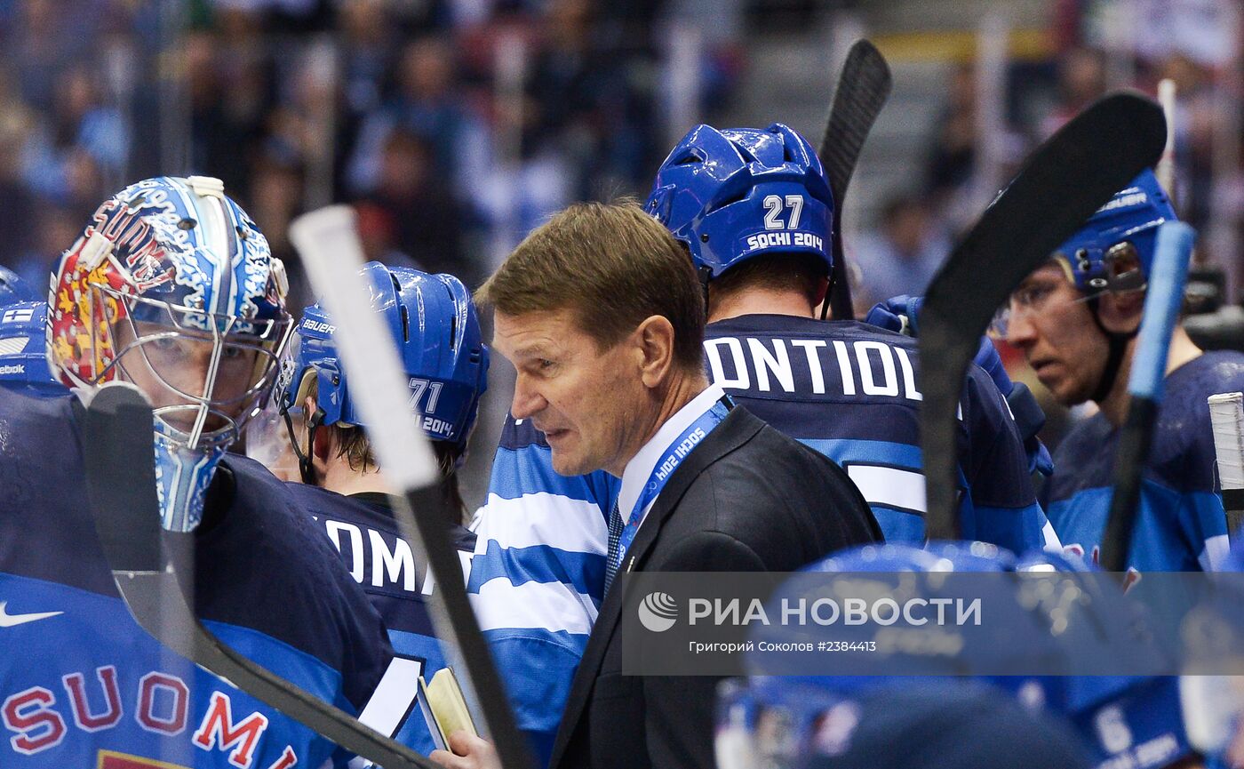 Олимпиада 2014. Хоккей. Мужчины. Швеция - Финляндия