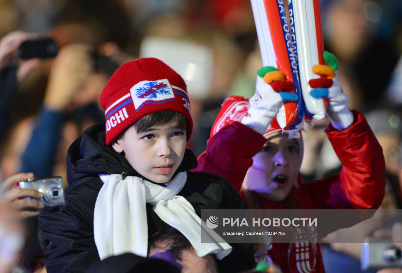 Олимпиада 2014. Церемония награждения. Четырнадцатый день