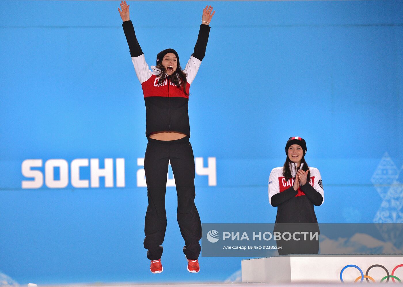 Олимпиада 2014. Церемония награждения. Четырнадцатый день